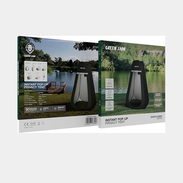 Green Lion Instant Pop-Up Privacy Tent