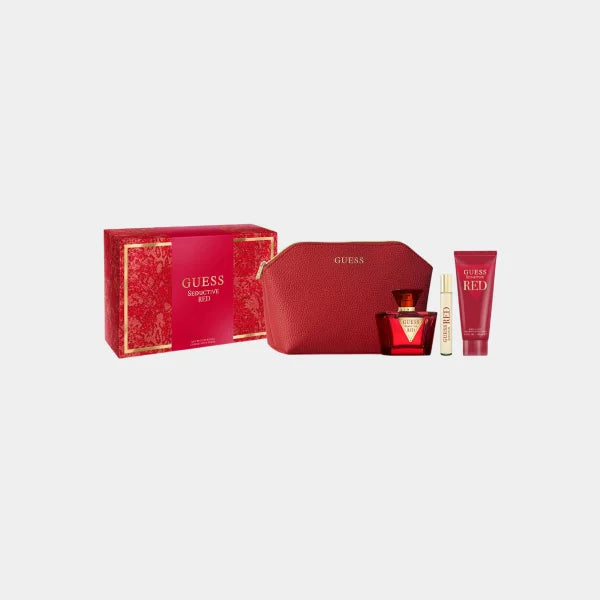Guess Seductive Red Eau de Toilette Gift Set with Pouch for women