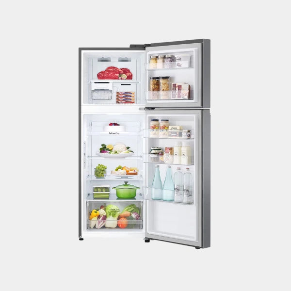 LG 400L Double Door Refrigerator | Top Mount Freezer | Smart Inverter | GN-B422PQGB.ADSQMEA - Dark Graphite Silver