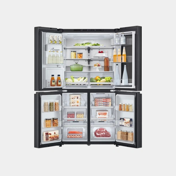 LG 681L French Door Refrigerator |GR-X34FFCAB.AEVRALY - Black Steel
