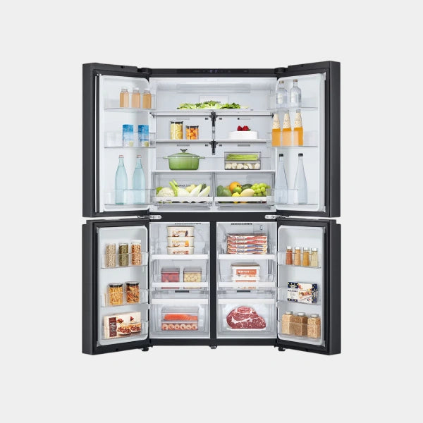 LG 704L French Door Refrigerator |GR-B34FFCDB.AEVRALY - Black Steel