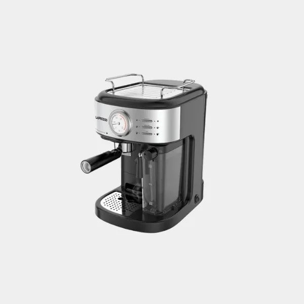 LePresso Barista Espresso Machine Automatic Milk Frother & Flow Meter - Black qatar