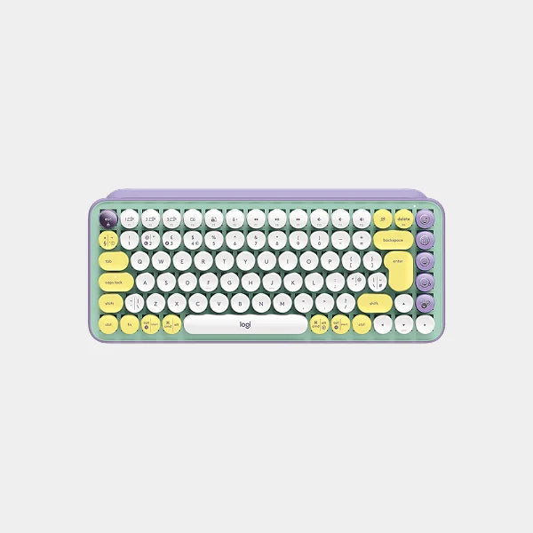 Logitech POP Keys Wireless Mechanical Emoji Keyboard - Daydream Mint