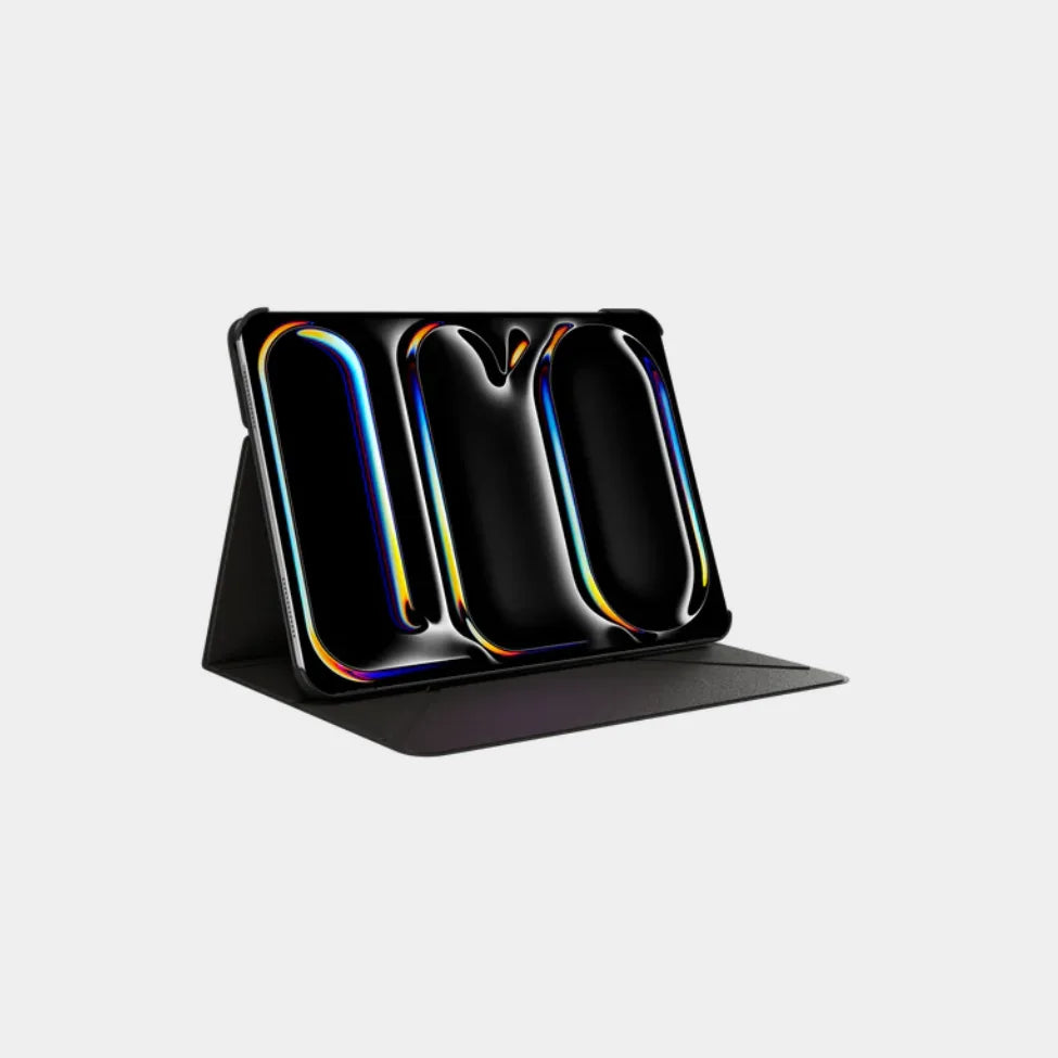 Mageasy Lift Standing & Folding Folio Case For 2024 iPad Pro 13" M4 - Black