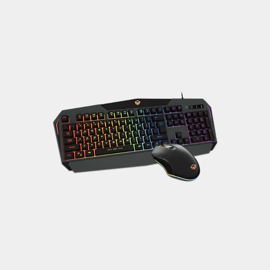 Meetion MT-C510 Backlit Rainbow Gaming Keyboard and Mouse Combo,Meetion
