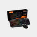 Meetion MT-C510 Backlit Rainbow Gaming Keyboard and Mouse Combo,Meetion