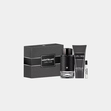 Mont Blanc Explorer Eau De Parfum Gift Set For Men 100ml