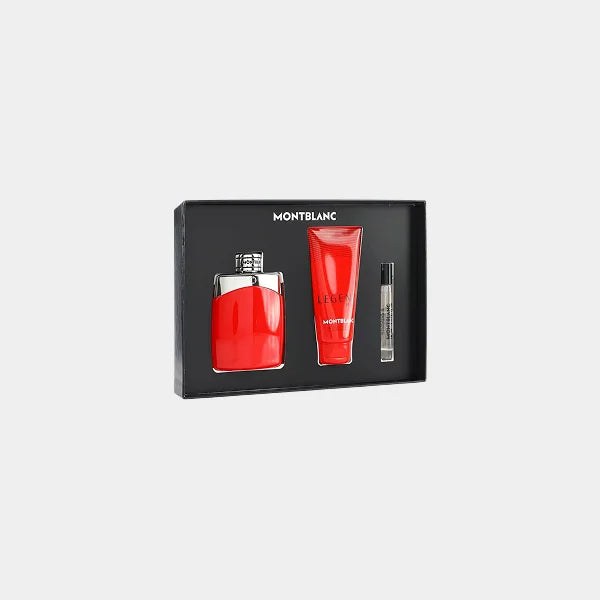 Mont Blanc Legend Red Eau De Parfum for Men Set 100ml