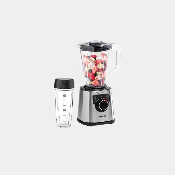 Moulinex Blender High Speed 2 L Blender | 1200 W |Light and Unbreakable Jar | LM88HD27 - Grey