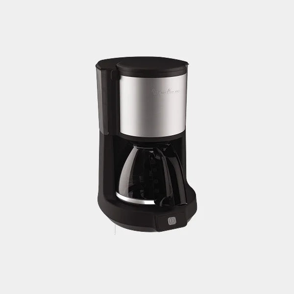 Moulinex Coffee Maker 1000W, 1.25L(10-25 Cups ), Stainless Steel |FG370827 - Black