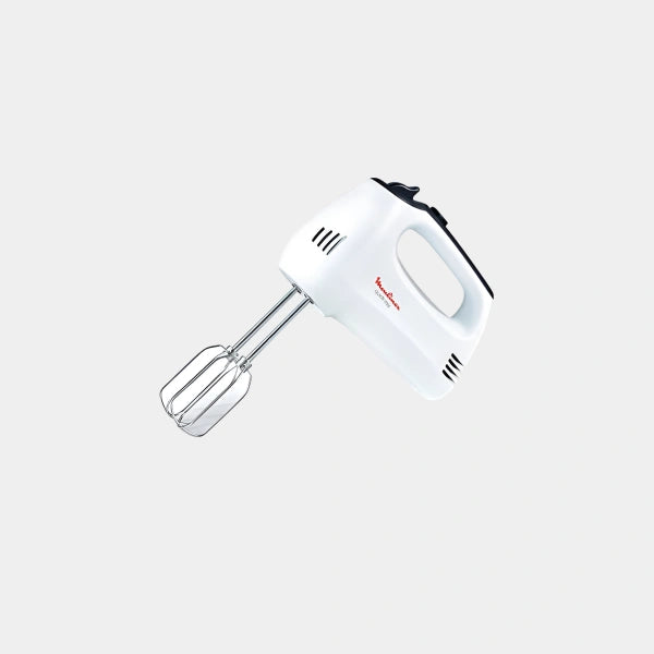 Moulinex Hand Mixer | 300W | 5 Speeds | 2 Stainless Steel Whisks | 2 Stainless Steel Dough Hooks | HM310127