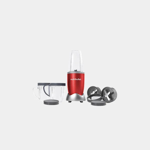 Nutribullet Smoothie Maker 600W ,9 Pcs |NBR-1212R - Red