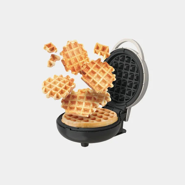Nutricook Mini Waffle Maker, 420W | NC-WM100B - Beige