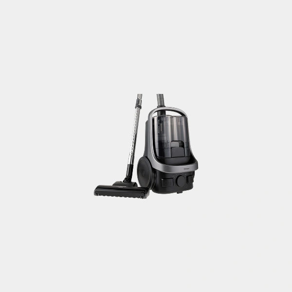 Panasonic,2200W,2.2 LTRS, BAG LESS, Full Capture Nozzle, Washable Canister Vacuum Cleaner  |MC-CL609H747-  - Metal Grey