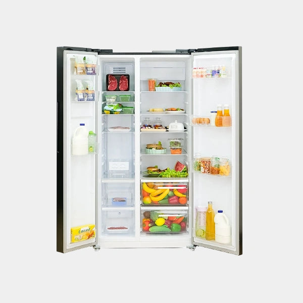 Panasonic 559L Side By Side Refrigerator |NR-BS734MSAS- Dark Grey