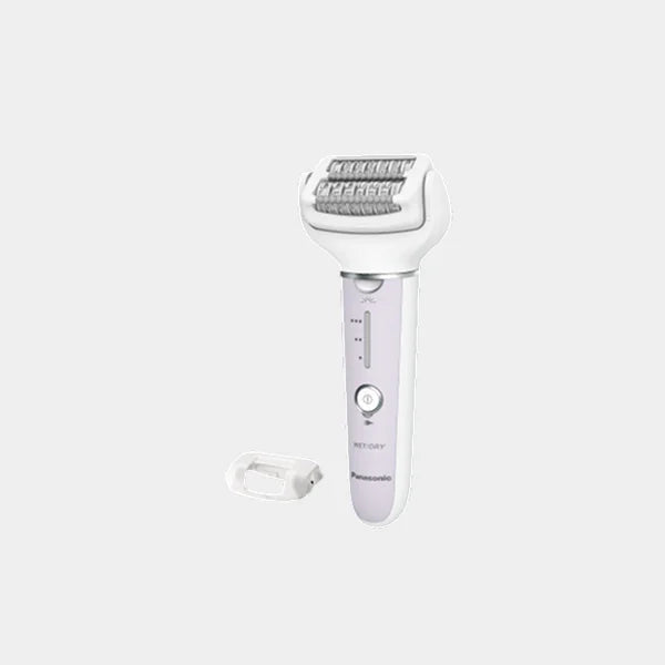 Panasonic Epilator| Double Discs| Washable| 4 piece kit| Flexible0 90°| High power motor| 2 different attachments |ES-EY30-V423