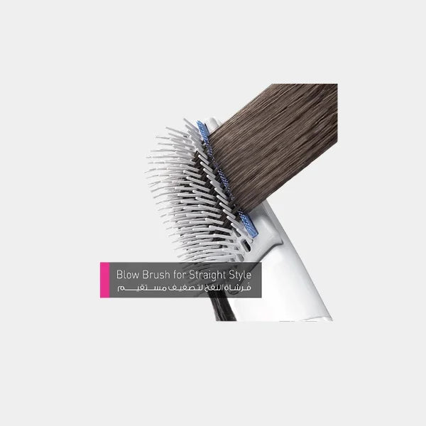 Panasonic Hair Styler  8 Attachments|Blow brush for straight style,Silent 59 dB at Dry mode | EH-KA81-W685 |