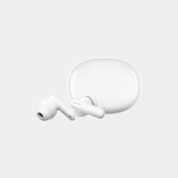 Realme TechLife Buds, Bluetooth In-Ear Wireless Earbuds, Up to 36 Hours Battery Life, 45mm Latency, IPX4 Resistance, Bluetooth Earbuds for Android/iOS - White