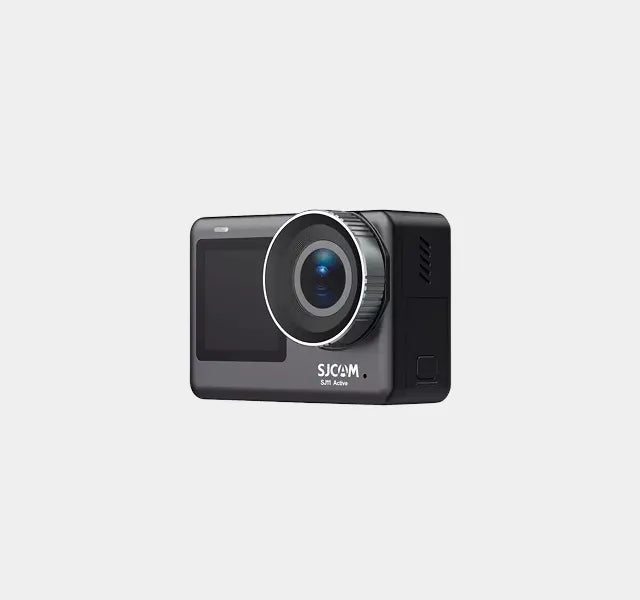 SJCAM SJ11 Active Dual-Screen 4K Action Camera | 20MP Photos | 2.33″ Rear Touch + 1.3″ Front Screen | Dual-Band Wi-Fi | 6-Axis Gyro Stabilization | Live Streaming - Black
