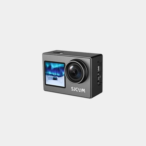 SJCAM SJ4000 Dual-Screen 16MP Action Camera | 4K 30fps Video | Wide-Angle Lens | Built-in Wi-Fi | Dual Display | Multiple Shooting Modes - Black