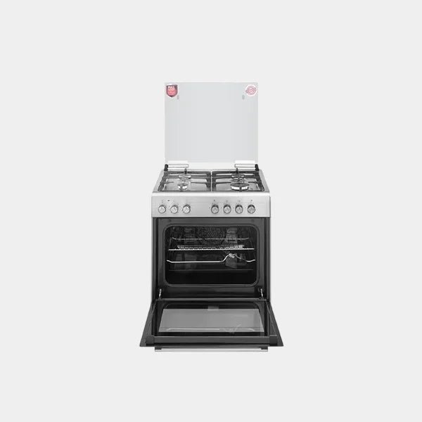 Simfer 60x60 full safety| 4 Gas TOP Electric oven with safety| Timer  + Rotisserie 9 Functions | 6060SE
