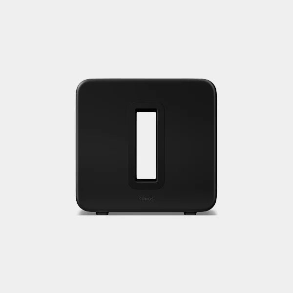 Sonos Sub 4 Premium Wireless Subwoofer | Deep Bass Wi-Fi Subwoofer for Sonos Home Audio Systems | Powerful Bass Enhancement | SUBG4UK1BLK - Black