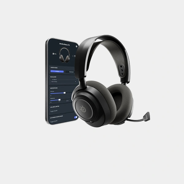 SteelSeries Arctis Nova 7X Wireless Gen 2 Headset | SS-HS-ARCNOV7X-GEN2-BK - Black