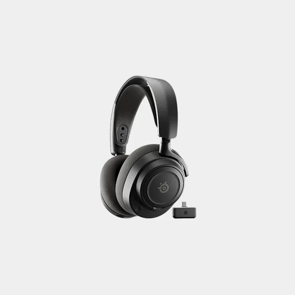 SteelSeries Arctis Nova 7 Gen 2 Wireless Gaming Headset | Up to 54 hrs Battery Life | 2.4GHz / Bluetooth Dual Connectivity | 40mm Neodymium Drivers | 360° Spatial Audio | USB-C Fast Charge | SS-HS-ARC-NOV-7-GEN2-BK - Black