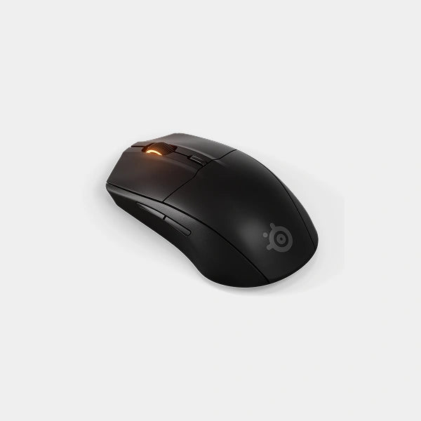 SteelSeries Rival 3 Wireless Gen 2 Gaming Mouse | 2.4GHz and Bluetooth | 18000 DPI True Move Air Optical Sensor | 60 Million Click Durability | Light-Weight | 100% PTFE Feet | SS-MS-RIVAL-3-WL-GEN2-BK - Black