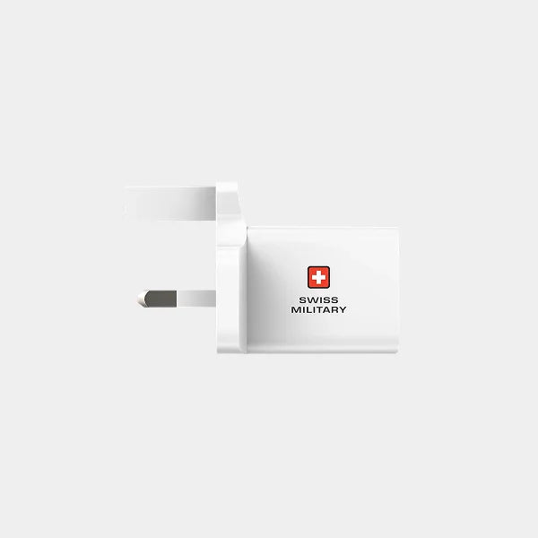 Swiss Military GaN II 30W Super Mini Wall Charger - White