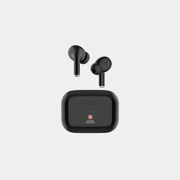 Swiss Military Victor 8 Wireless Earbuds Black