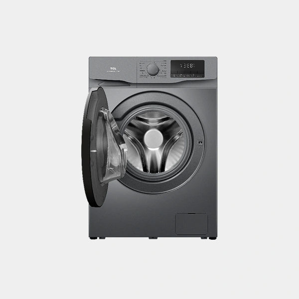 TCL 7kg Front Load Washing Machine |1200 RPM|P607FLG - Metal Grey