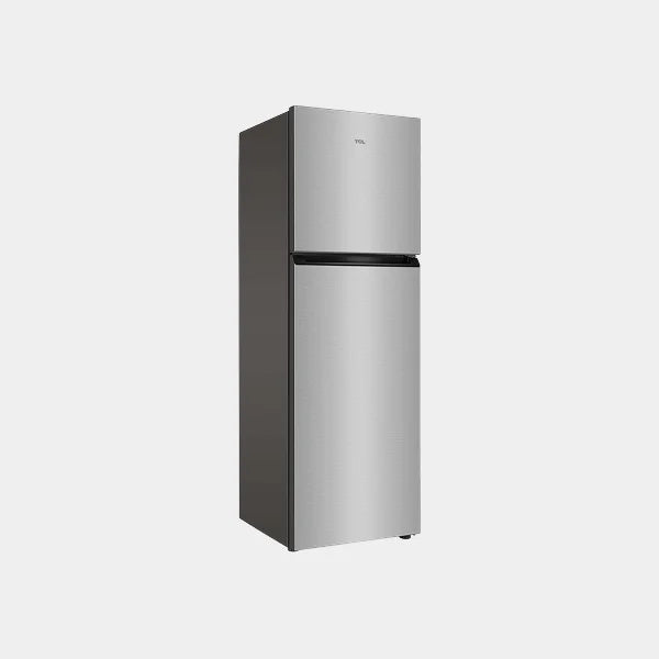 TCL P324TMN Top Mount 324L Double Door Refrigerator Power Cool & Power Freeze - Inox Finish