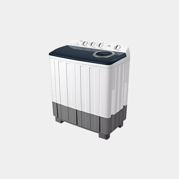 TCL Top Load Twin Tub Washing Machine | 11Kg Capacity | 500 RPM | Knob Control | Semi Automatic | Wash and Dry | F211TTW - White