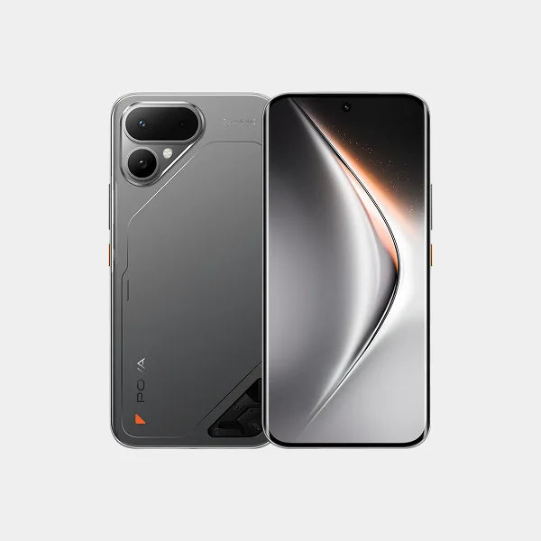 Tecno Pova Curve 2 5G 12GB 256GB (Tecno Watch 3 , Buds Air)- Storm Titanium QATAR
