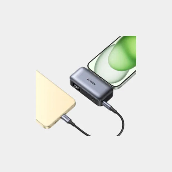 UGreen 5000mAh Power Bank with Built-in USB-C in qatar