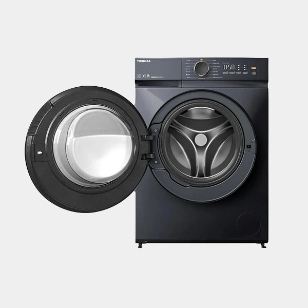 Toshiba 8kg Front Load Washing Machine |RPM 1400|50HZ| BLDC Motor|TW-T21BU90UWB(MG) - Grey