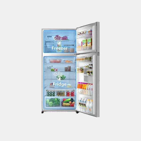 Toshiba Double Door Refrigerator, Gross 835L Net 611L, GR-RT835WE-PGF(XK) - Black Glass