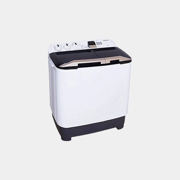 Toshiba Twin Tub Washing Machine 16kg | Double Water Inlets | 50HZ | VH-J170W - White