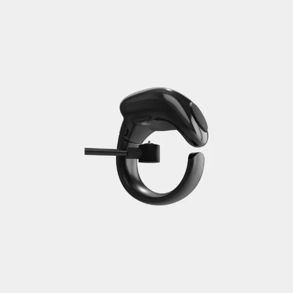 Weslamic iTasbih Salam Digital Prayer Zikr Ring, OLED Display, Magnetic Charging, 18 & 20mm Size - Black