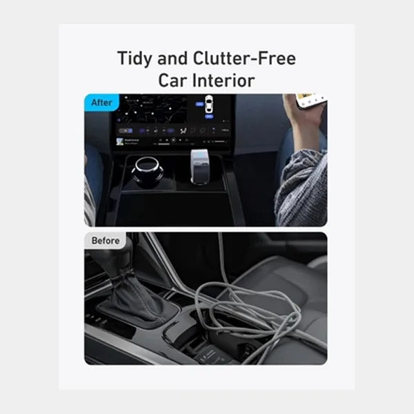 Anker Nano Car Charger with Built-in Retractable USB-C Cable | 75W | USB-C | A2738HA1 - Gray price in qatar