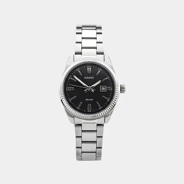 CASIO Men's Analog Black Dial Watch - MTP-1302D-1A1DF