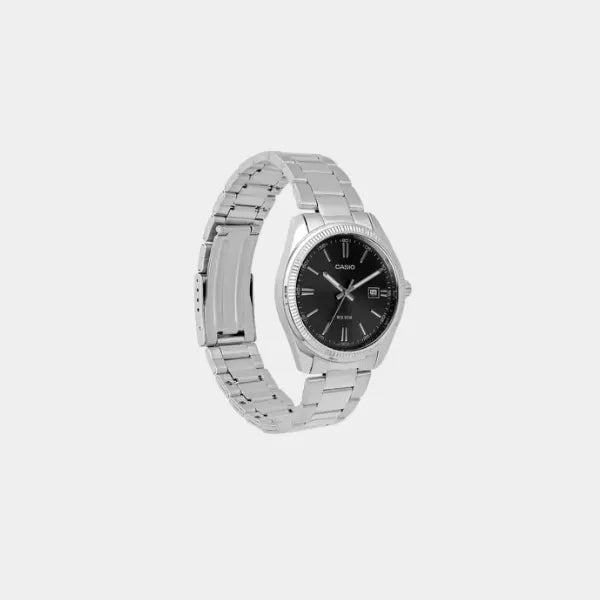 CASIO Men's Analog Black Dial Watch 