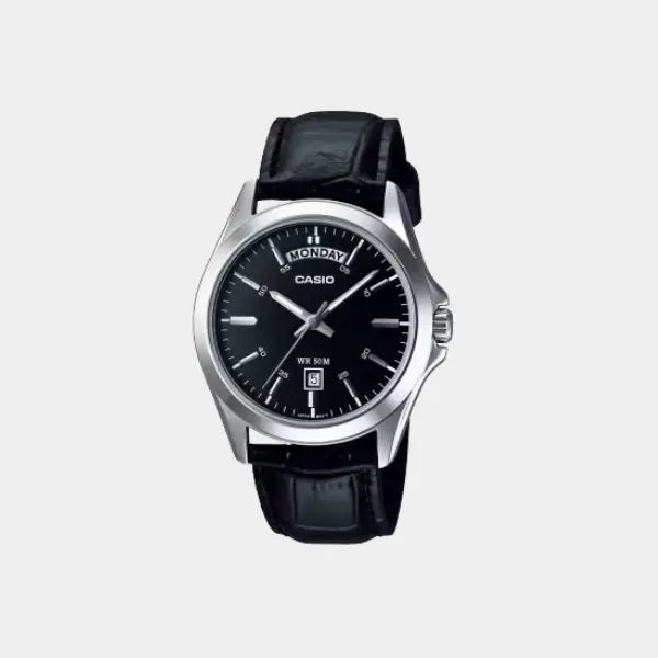 CASIO Men's Analog Silver Dial Watch - MTP-1370L-1AVDF
