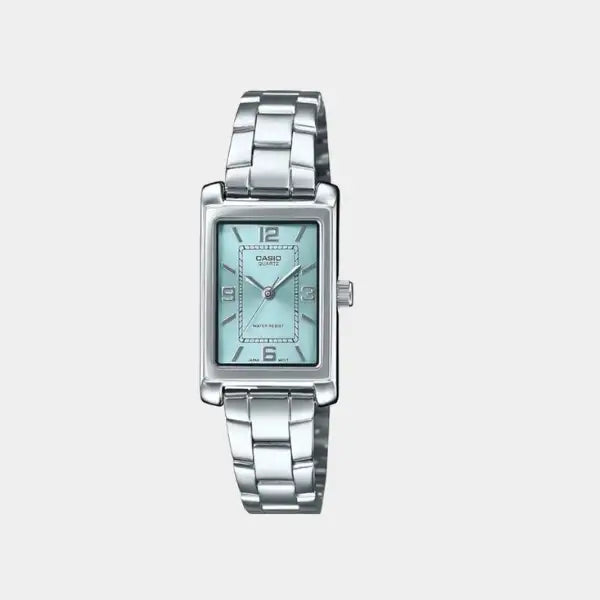 CASIO Women's Analog Blue Dial Watch - LTP-1234DD-2ADF