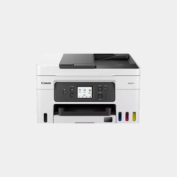 Canon MAXIFY GX4040 Wireless Colour All-in-one Refillable MegaTank Inkjet Printer, ideal for small businesses that need cost-effective and high-speed printing - Grey