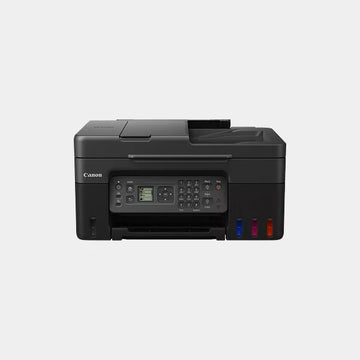 Canon PIXMA MegaTank G4770 All-in-one (Print, Scan, Copy) Wireless Inktank Printer with ADF and Fax- White