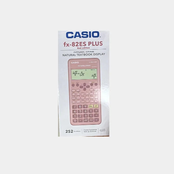 Casio fx -85ES Plus Calculator 2nd Edition - Peach