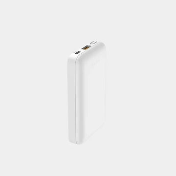 DCU Tecnologic MagSafe Power Bank 5000 mAh | PD 20W | USB‑C Input | LED Battery Indicator | 34155008 – White
