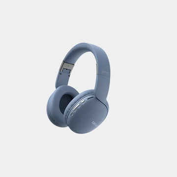 DCU Tecnologic Multifunction Headphones | 40mm Driver | 20Hz - 20kHz Frequency Response | 15H Playtime | Folding Comfort Design | TF Card Slot | USB-C Charging Support | Folding Comfortable Design | 34152507 - Blue